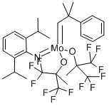 2,6-DIISOPROPYLPHENYLIMIDO NEOPHYLIDENEMOLYBDENUM BIS(HEXAFLUORO-T-BUTOXIDE) CAS#: 139220-25-0