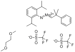 2,6-DIISOPROPYLPHENYLIMIDO NEOPHYLIDENEMOLYBDENUM (VI) BIS(TRIFLUOROMETHANESULFONATE)DIMETHOXYETHANE ADDUCT CAS#: 126949-63-1