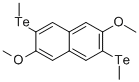 2,6-DIMETHOXY-3,7-BIS(METHYLTELLURO)-NAPHTHALENE CAS#: 136559-38-1