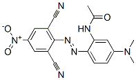 2,6-Dicyano-4-nitro-2'-acetylamino-4'-(dimethylamino)azobenzene CAS#: 115624-70-9