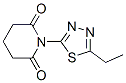 2,6-Piperidinedione, 1-(5-ethyl-1,3,4-thiadiazol-2-yl)- (9CI) CAS#: 378200-99-8