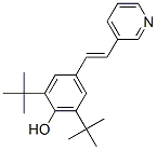 2,6-di-tert-butyl-4-(2-(3-pyridinyl)ethenyl)phenol CAS#: 116376-62-6