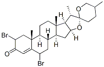 2,6-dibromospirost-4-ene-3-one CAS#: 117572-30-2