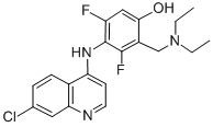 2',6'-difluoroamodiaquine CAS#: 155020-40-9