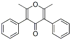 2,6-dimethyl-3,5-diphenyl-pyran-4-one CAS#: 33731-54-3
