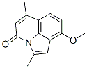 2,6-dimethyl-9-methoxy-4H-pyrrolo(3,2,1-ij)quinolin-4-one CAS#: 131195-83-0