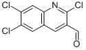 2,6,7-TRICHLORO-QUINOLINE-3-CARBALDEHYDE CAS#: 281208-97-7