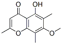 2,6,8-Trimethyl-5-hydroxy-7-methoxychromone CAS#: 478-47-7