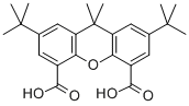2,7-DI-TERT-BUTYL-9,9-DIMETHYL-4,5-XANTHENEDICARBOXYLIC ACID CAS#: 130525-39-2
