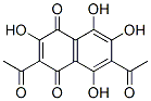 2,7-Diacetyl-3,5,6,8-tetrahydroxy-1,4-naphthoquinone CAS#: 3404-89-5