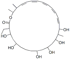 27-ethyl-14,16,18,20,24,26-hexahydroxy-2,3,15-trimethyl-1-oxacyclooctacosa-4,6,8,10,12- pentaen-28-one CAS#: 141443-40-5