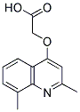 (2,8-DIMETHYL-QUINOLIN-4-YLOXY)-ACETIC ACID CAS#: 123452-95-9
