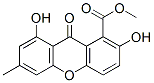 2,8-Dihydroxy-6-methyl-9-oxo-9H-xanthene-1-carboxylic acid methyl ester CAS#: 476-53-9