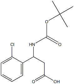 3-BOC-AMINO-3-(2'-CHLOROPHENYL)PROPIONIC ACID CAS#: 284493-66-9