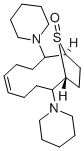 2,9-Dipiperidino-13-thiabicyclo(8.2.1)tridec-5-ene 13-oxide CAS#: 174198-17-5