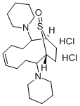 2,9-Dipiperidino-13-thiabicyclo(8.2.1)tridec-5-ene 13-oxide dihydrochl oride CAS#: 174198-19-7