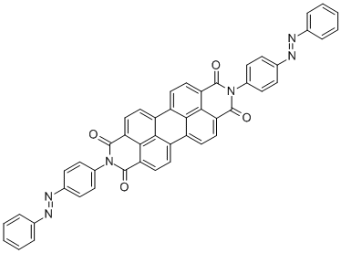 2,9-bis[4-(phenylazo)phenyl]anthra[2,1,9-def:6,5,10-d'e'f']diisoquinoline-1,3,8,10(2H,9H)-tetrone CAS#: 3049-71-6