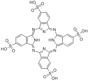 29h,29h,31h-phthalocyanine-c,c,c,c-tetrasulfonic acid CAS#: 33308-41-7