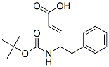 (2E)-4-[(tert-Butoxycarbonyl)amino]-5-phenyl-2-pentenoic acid CAS#: 139545-04-3