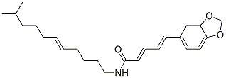 (2E,4E)-5-(1,3-Benzodioxol-5-yl)-N-[(E)-10-methyl-5-undecenyl]-2,4-pentadienamide CAS#: 42438-80-2