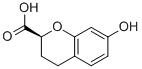 2H-1-BENZOPYRAN-2-CARBOXYLIC ACID, 3,4-DIHYDRO-7-HYDROXY-, (S)- CAS#: 124356-21-4