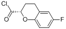2H-1-Benzopyran-2-carbonyl chloride, 6-fluoro-3,4-dihydro-, (S)- (9CI) CAS#: 155427-30-8