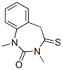 2H-1,3-Benzodiazepin-2-one,  1,3,4,5-tetrahydro-1,3-dimethyl-4-thioxo- CAS#: 116465-71-5