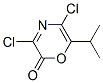 2H-1,4-Oxazin-2-one, 3,5-dichloro-6-(1-methylethyl)- CAS#: 131882-00-3