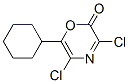 2H-1,4-Oxazin-2-one, 3,5-dichloro-6-cyclohexyl- CAS#: 125849-99-2