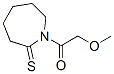2H-Azepine-2-thione, hexahydro-1-(methoxyacetyl)- (9CI) CAS#: 121003-13-2