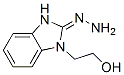 2H-Benzimidazol-2-one,1,3-dihydro-1-(2-hydroxyethyl)-,hydrazone(9CI) CAS#: 114804-31-8