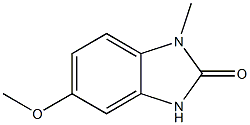 2H-Benzimidazol-2-one,1,3-dihydro-5-methoxy-1-methyl-(9CI) CAS#: 4583-86-2