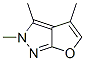 2H-Furo[2,3-c]pyrazole,  2,3,4-trimethyl- CAS#: 153386-52-8