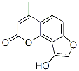 2H-Furo[2,3-h]-1-benzopyran-2-one, 9-hydroxy-4-methyl- (9CI) CAS#: 397874-72-5