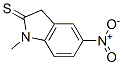 2H-Indole-2-thione,  1,3-dihydro-1-methyl-5-nitro- CAS#: 156136-71-9