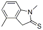 2H-Indole-2-thione, 1,3-dihydro-1,4-dimethyl- CAS#: 156136-53-7