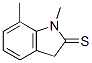 2H-Indole-2-thione,  1,3-dihydro-1,7-dimethyl- CAS#: 156136-68-4
