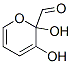 2H-Pyran-2-carboxaldehyde, 2,3-dihydroxy- (9CI) CAS#: 146664-39-3
