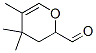2H-Pyran-2-carboxaldehyde, 3,4-dihydro-4,4,5-trimethyl- (9CI) CAS#: 141037-59-4
