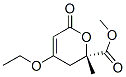 2H-Pyran-2-carboxylicacid,4-ethoxy-3,6-dihydro-2-methyl-6-oxo-,methylester,(2S)-(9CI) CAS#: 320603-99-4