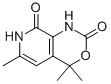 2H-Pyrido[3,4-d][1,3]oxazine-2,8(4H)-dione,1,7-dihydro-4,4,6-trimethyl-(9CI) CAS#: 302933-97-7