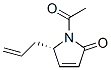 2H-Pyrrol-2-one, 1-acetyl-1,5-dihydro-5-(2-propenyl)-, (S)- (9CI) CAS#: 147637-82-9