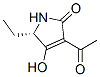 2H-Pyrrol-2-one, 3-acetyl-5-ethyl-1,5-dihydro-4-hydroxy-, (S)- (9CI) CAS#: 128892-51-3