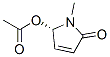 2H-Pyrrol-2-one,5-(acetyloxy)-1,5-dihydro-1-methyl-,(5S)-(9CI) CAS#: 175796-23-3