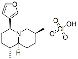 2H-Quinolizine, 4-(3-furanyl)octahydro-1,7-dimethyl-, 1R-(1.alpha.,4.beta.,7.beta.,9a.alpha.)-, perchlorate CAS#: 3606-25-5