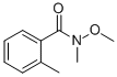 2,N-DIMETHYL-N-METHOXYBENZAMIDE CAS#: 130250-61-2