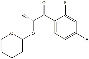 (2R)-1-(2,4-difluorophenyl)-2-(tetrahydro-2H-pyran-2-yloxy)propan-1-one CAS#: 126918-17-0