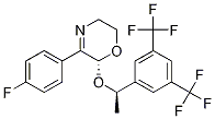 (2R)-2-[(1R)-1-[3,5-Bis(trifluoroMethyl)phenyl]ethoxy]-3-(4-fluorophenyl)-5,6-dihydro-2H-1,4-oxazine CAS#: 380499-07-0