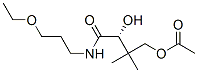 (2R)-4-Acetoxy-N-(3-ethoxypropyl)-2-hydroxy-3,3-dimethylbutanamide CAS#: 119516-54-0