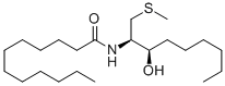 (2R,3R)-(2-N-LAUROYL)-AMINO-1-METHYLTHIO-3-HYDROXYNONAN CAS#: 144474-37-3